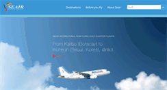 Desktop Screenshot of flyseair.com