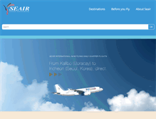 Tablet Screenshot of flyseair.com